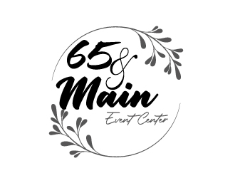 65 & Main Event Center logo design by Aslam