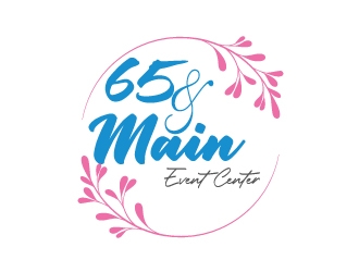 65 & Main Event Center logo design by Aslam