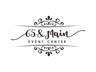 65 & Main Event Center logo design by YONK