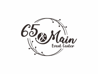 65 & Main Event Center logo design by decade