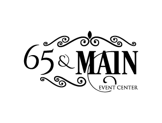 65 & Main Event Center logo design by MUSANG