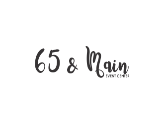 65 & Main Event Center logo design by giphone