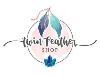 Twin Feather Shop  logo design by ProfessionalRoy