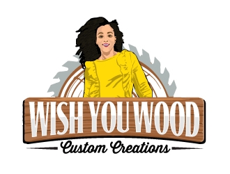 Wish You Wood Custom Creations logo design by AamirKhan