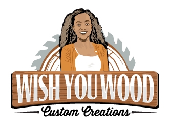Wish You Wood Custom Creations logo design by AamirKhan