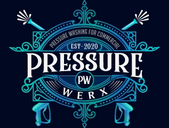 Pressure Werx logo design by LucidSketch
