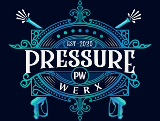 Pressure Werx logo design by LucidSketch