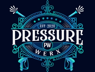 Pressure Werx logo design by LucidSketch