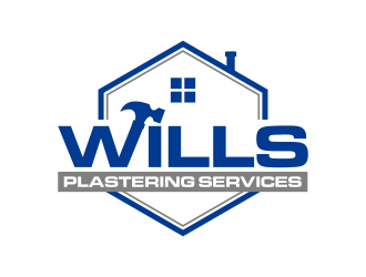 Wills Plastering Services logo design by ingepro