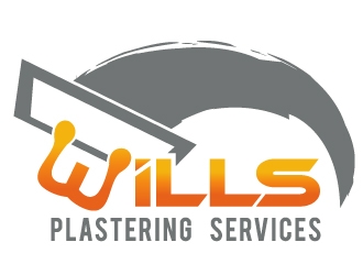 Wills Plastering Services logo design by PMG
