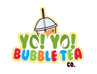 Yo! Yo! Bubble Tea logo design by gogo