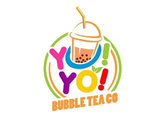 Yo! Yo! Bubble Tea logo design by haze