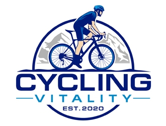 Cycling Vitality logo design by DreamLogoDesign