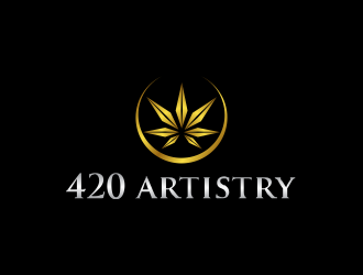 420 Artistry logo design by oke2angconcept