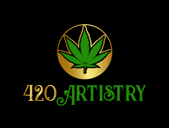 420 Artistry logo design by axel182