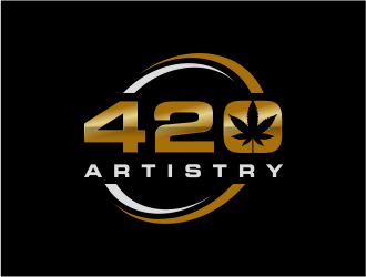 420 Artistry logo design by Girly
