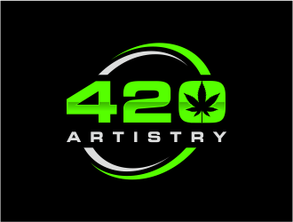 420 Artistry logo design by Girly