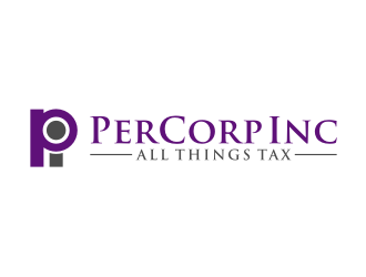 PerCorp Inc logo design by puthreeone