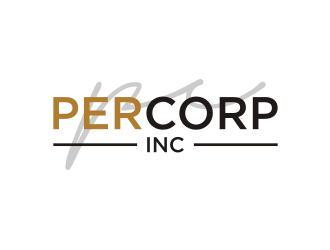 PerCorp Inc logo design by rief