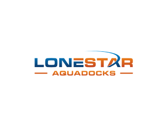 LoneStar AquaDocks logo design by mbamboex