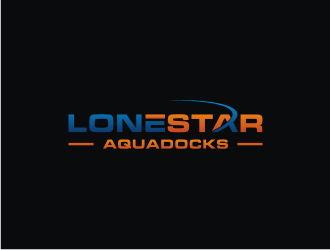 LoneStar AquaDocks logo design by mbamboex