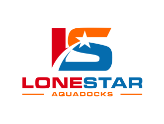 LoneStar AquaDocks logo design by scolessi