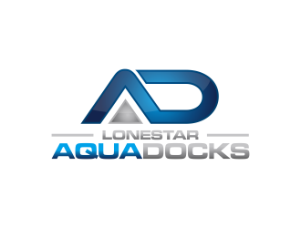 LoneStar AquaDocks logo design by haidar