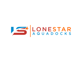 LoneStar AquaDocks logo design by checx