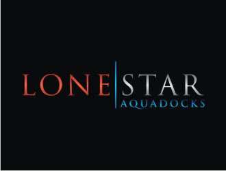 LoneStar AquaDocks logo design by bricton