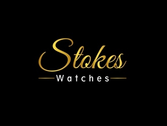 Stokes Watches logo design by dennnik