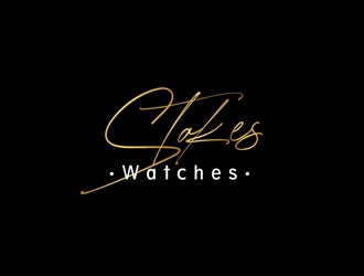 Stokes Watches logo design by dennnik