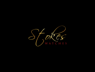 Stokes Watches logo design by RIANW