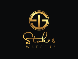 Stokes Watches logo design by carman