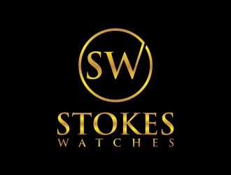 Stokes Watches logo design by javaz