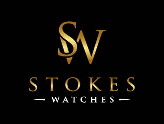 Stokes Watches logo design by maserik