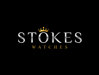 Stokes Watches logo design by scolessi