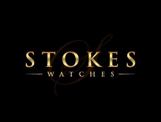 Stokes Watches logo design by BrainStorming