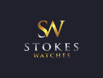 Stokes Watches logo design by Asani Chie