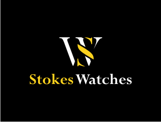 Stokes Watches logo design by sodimejo
