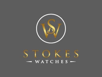 Stokes Watches logo design by maserik