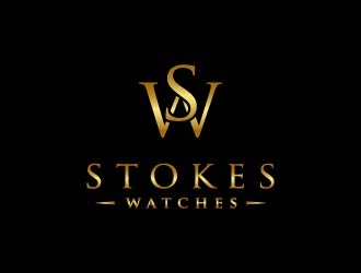 Stokes Watches logo design by maserik