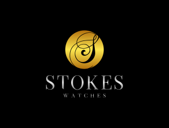 Stokes Watches logo design by salis17