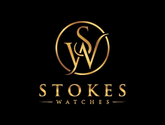 Stokes Watches logo design by BrainStorming