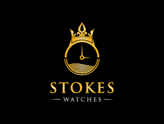 Stokes Watches logo design by jafar