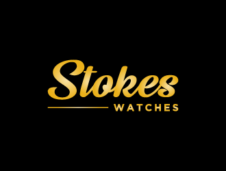 Stokes Watches logo design by jafar