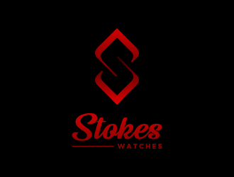 Stokes Watches logo design by jafar