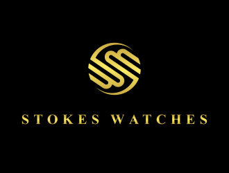 Stokes Watches logo design by jm77788