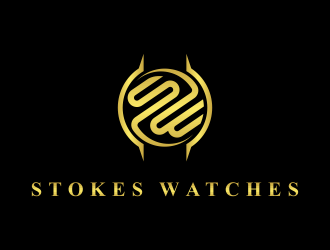 Stokes Watches logo design by jm77788