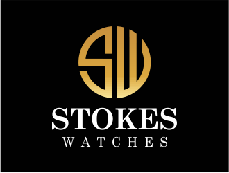 Stokes Watches logo design by up2date