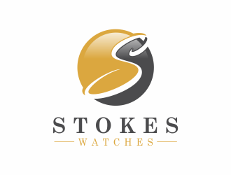 Stokes Watches logo design by up2date